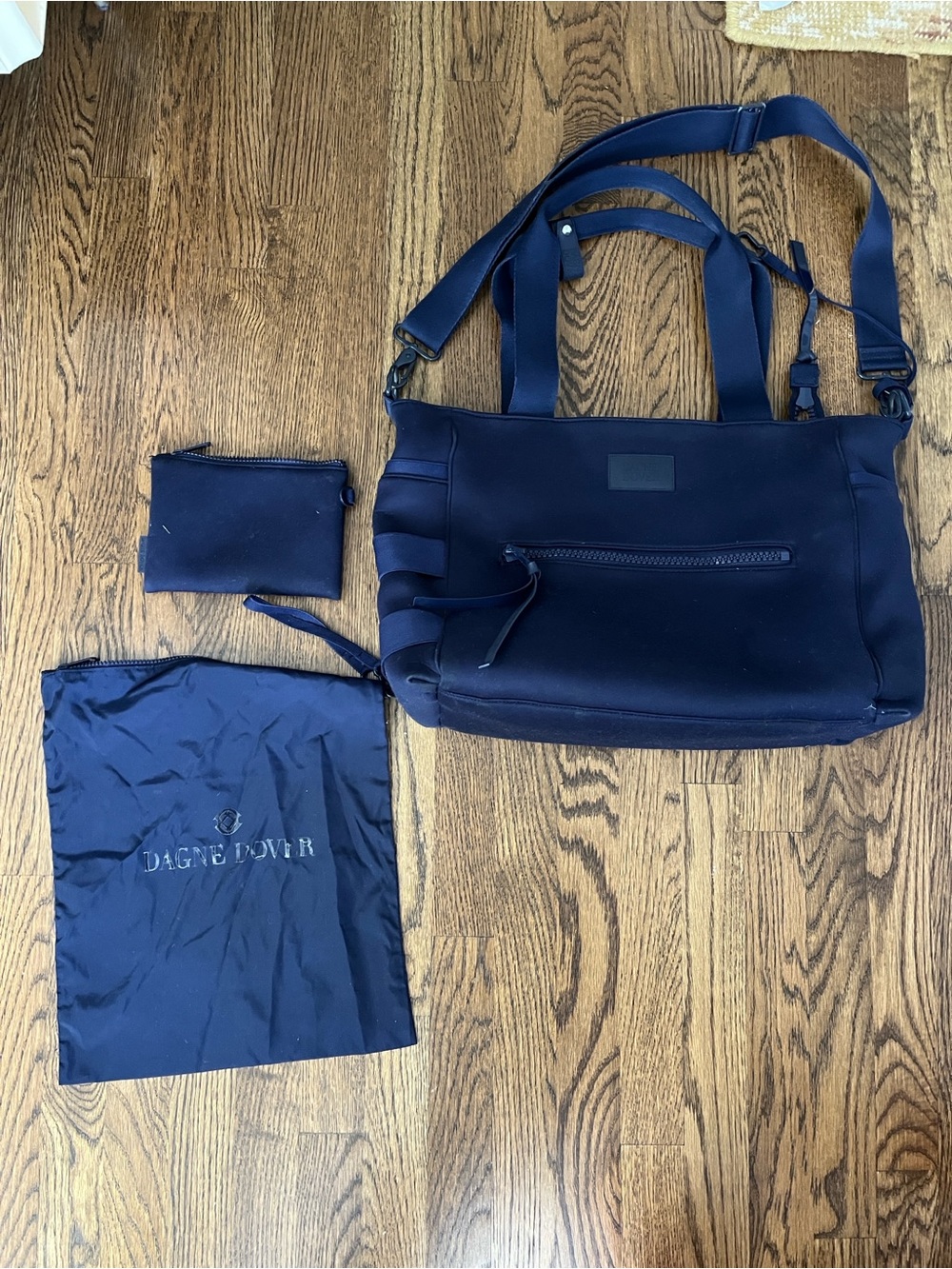 Dagne Dover Navy Wade Diaper Tote